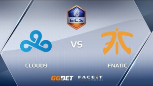 Cloud9 vs fnatic, ECS Season 5 Finals