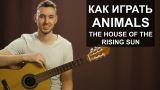Как играть: The Animals - House of the rising sun на гитаре | Разбор, видео урок