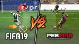 FIFA 19 vs PES 19: КАКАЯ ИГРА ЛУЧШЕ? РЕАЛЬНЫЙ БАТЛ