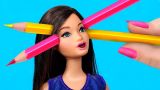 Канцелярия из игрушек – 9 идей / Как пронести кукол Барби в школу
