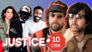Узнать за 10 секунд | JUSTICE угадывают хиты Dua Lipa, Childish Gambino, Daft Punk и еще 32 трека