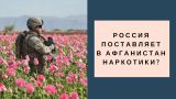 Россия поставляет в Афганистан нaркотики? (Убежище)