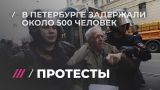 Как в Петербурге задерживали детей, пенсионеров и других протестующих против пенсионной реформы