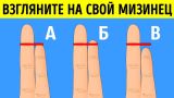 Форма Вашего Пальца Определяет Тип Личности и Риски Для Здоровья