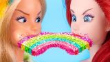 Миниатюрные сладости для Единорога и Русалки – 10 идей / Еда для Барби